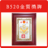 B520金質獎牌